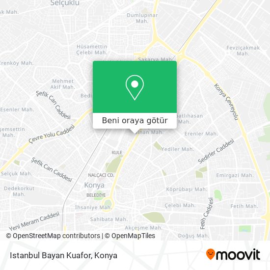 Istanbul Bayan Kuafor harita