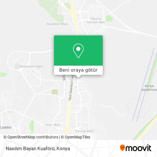 Nasılım Bayan Kuaförü harita