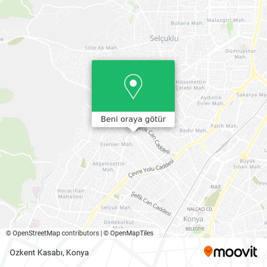 Ozkent Kasabı harita