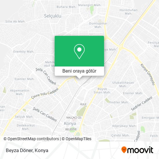 Beyza Döner harita