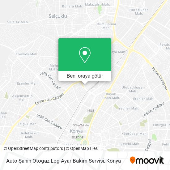 Auto Şahin Otogaz Lpg Ayar Bakim Servisi harita