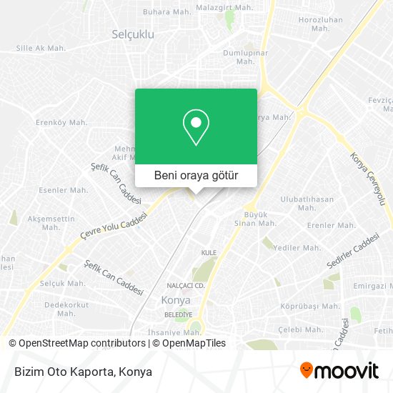 Bizim Oto Kaporta harita