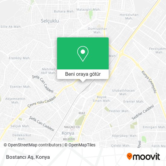 Bostancı Aş harita