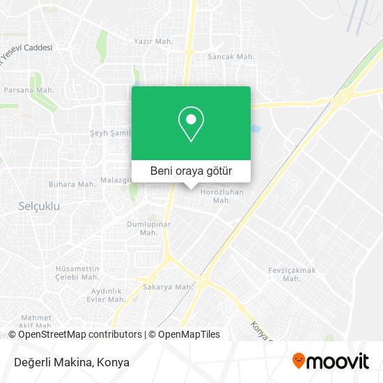 Değerli Makina harita