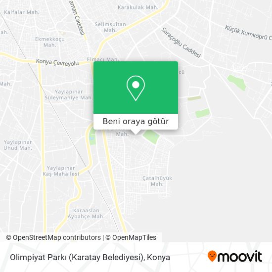 Olimpiyat Parkı (Karatay Belediyesi) harita