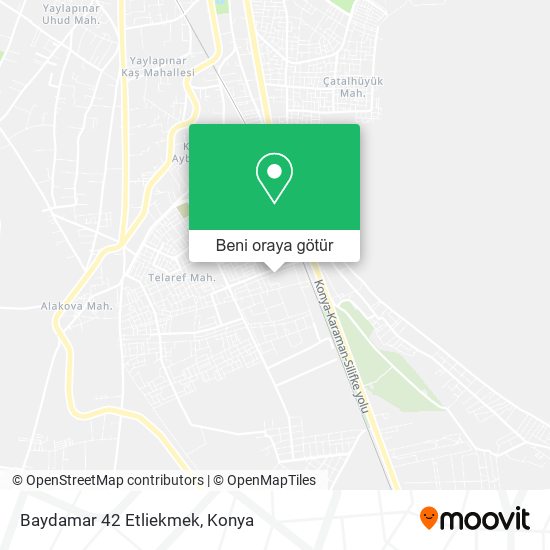 Baydamar 42 Etliekmek harita