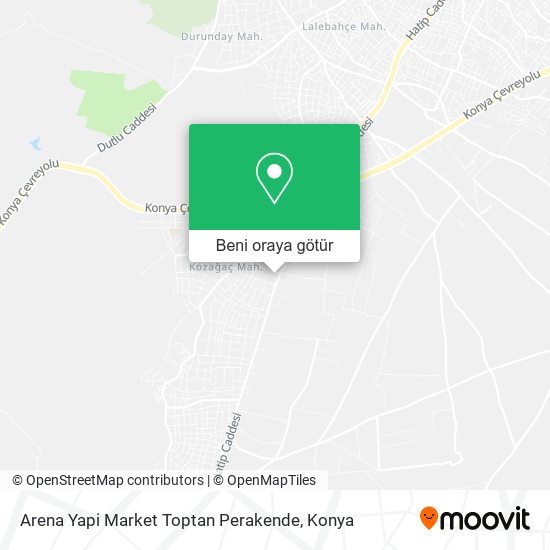 Arena Yapi Market Toptan Perakende harita