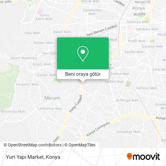 Yurt Yapı Market harita