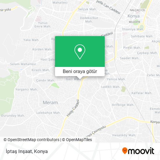 İptaş Inşaat harita