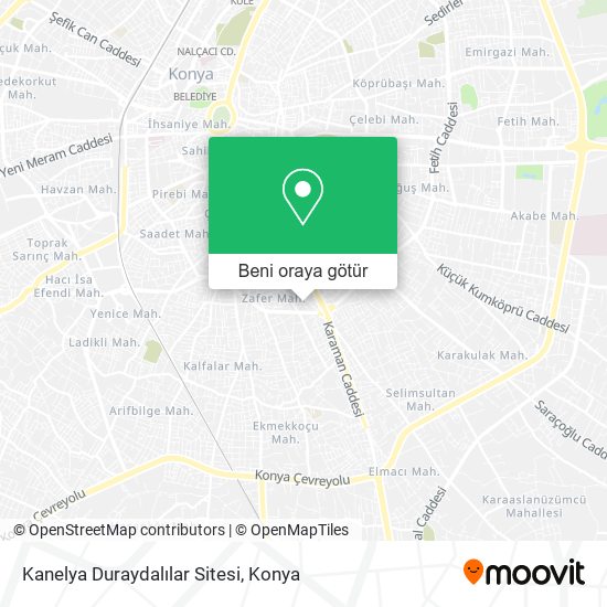Kanelya Duraydalılar Sitesi harita