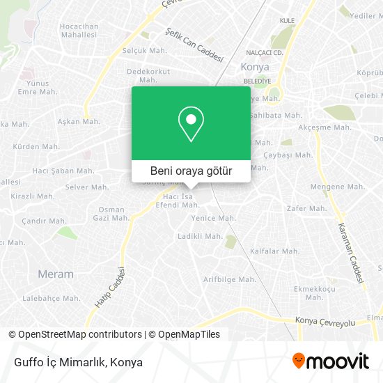 Guffo İç Mimarlık harita