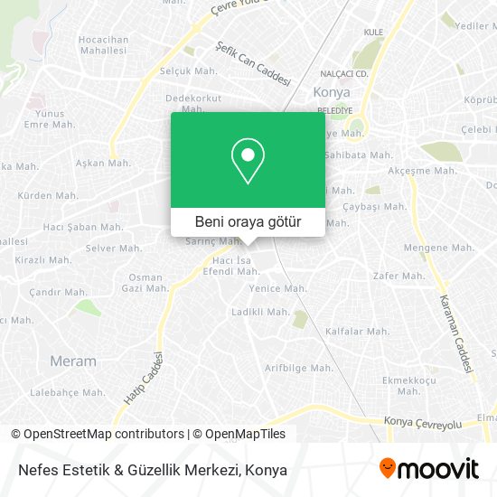 Nefes Estetik & Güzellik Merkezi harita