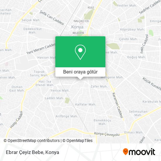 Ebrar Çeyiz Bebe harita