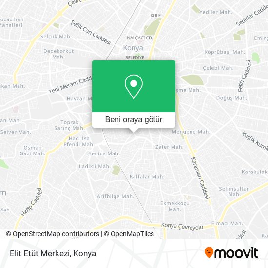 Elit Etüt Merkezi harita