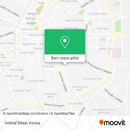 Ístiklal Sitesi harita