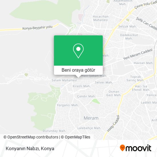 Konyanın Nabzı harita