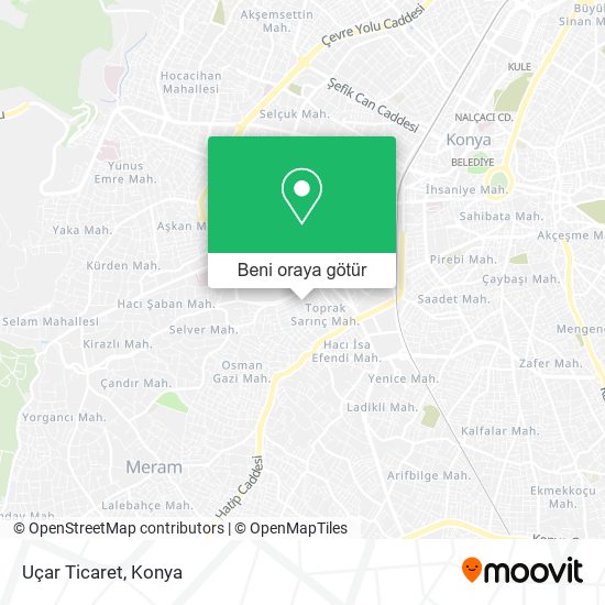 Uçar Ticaret harita