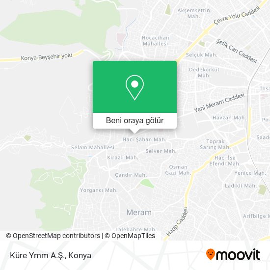 Küre Ymm A.Ş. harita