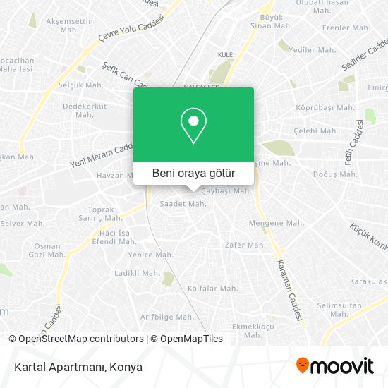 Kartal Apartmanı harita