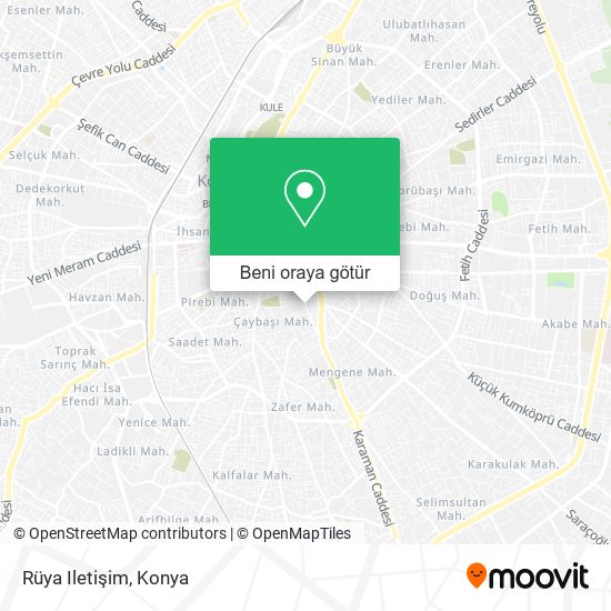 Rüya Iletişim harita
