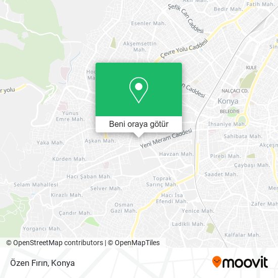 Özen Fırın harita
