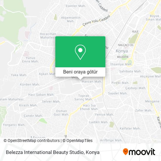 Belezza International Beauty Studio harita