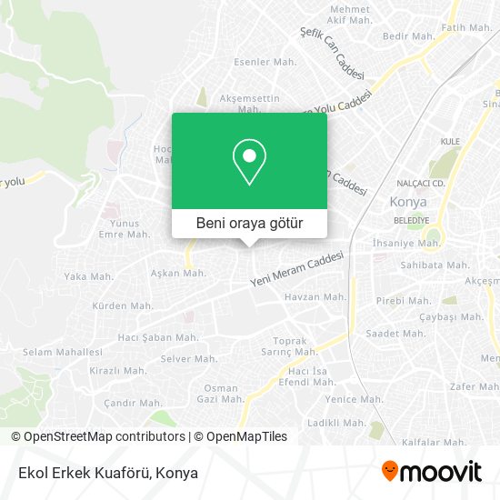 Ekol Erkek Kuaförü harita