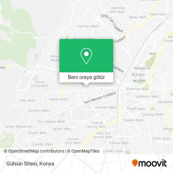 Gülsün Sitesi harita