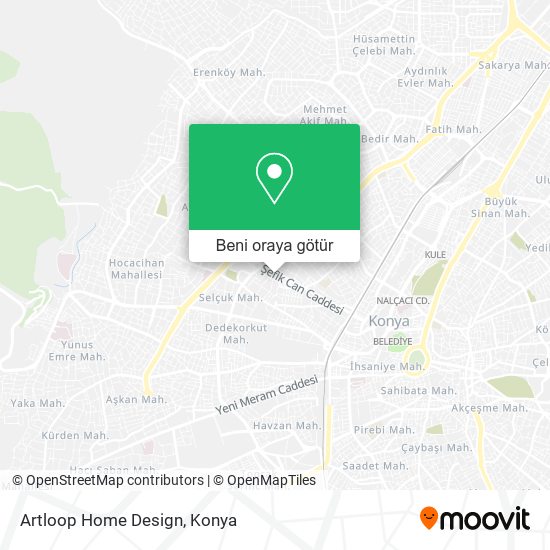 Artloop Home Design harita