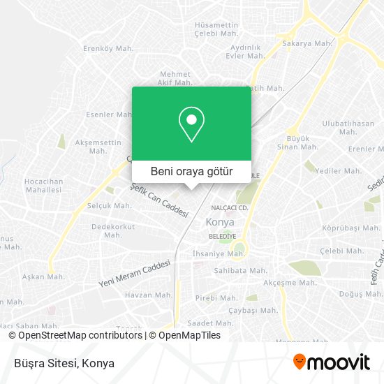 Büşra Sitesi harita