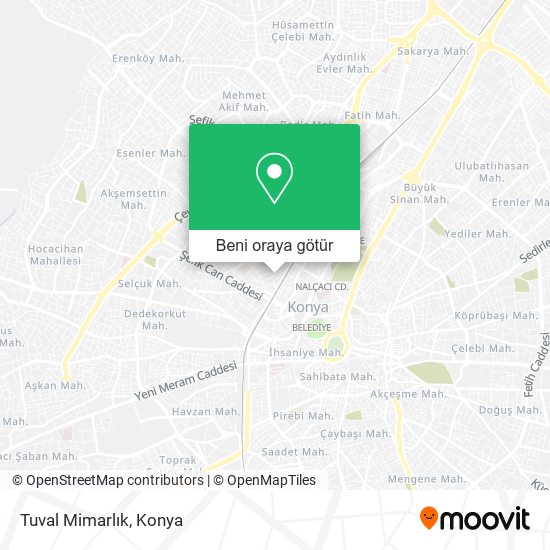 Tuval Mimarlık harita