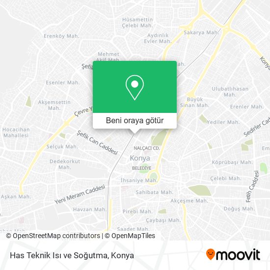 Has Teknik Isı ve Soğutma harita