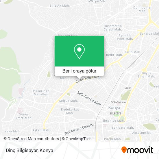 Dinç Bilgisayar harita