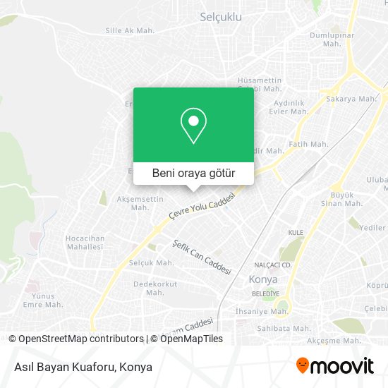 Asıl Bayan Kuaforu harita