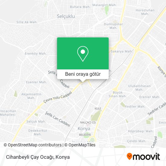 Cihanbeyli Çay Ocağı harita