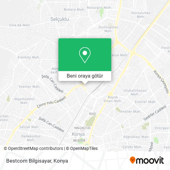 Bestcom Bilgisayar harita