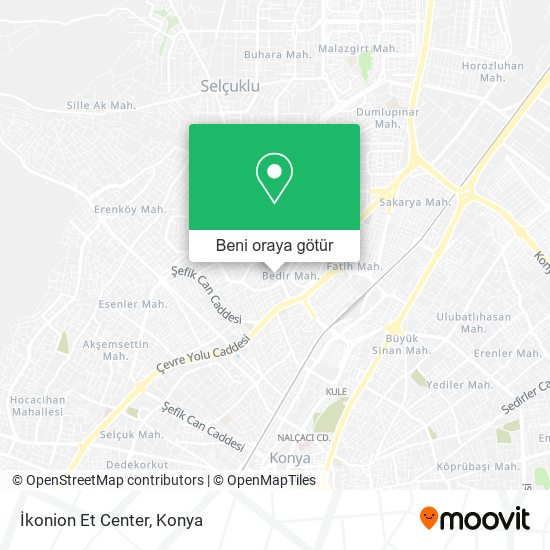 İkonion Et Center harita