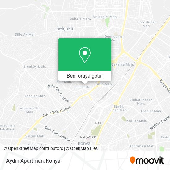 Aydın Apartman harita