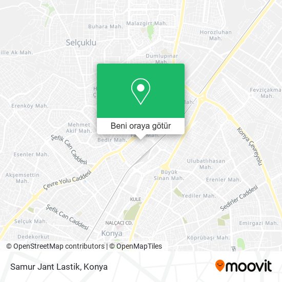Samur Jant Lastik harita
