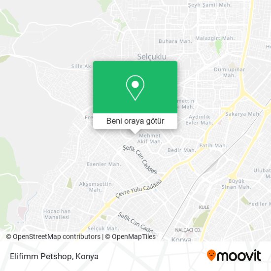 Elifimm Petshop harita
