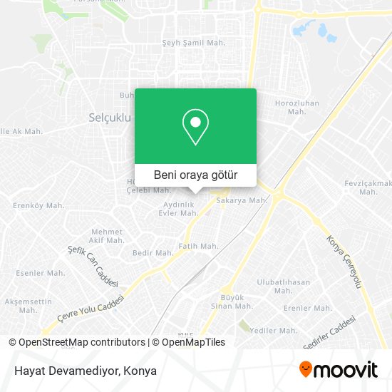 Hayat Devamediyor harita