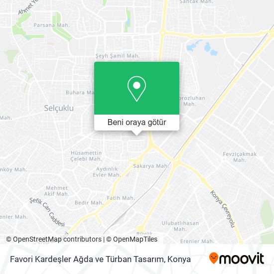 Favori Kardeşler Ağda ve Türban Tasarım harita