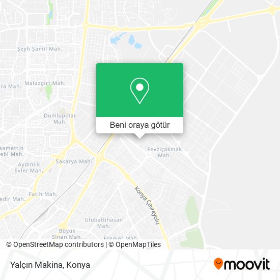 Yalçın Makina harita