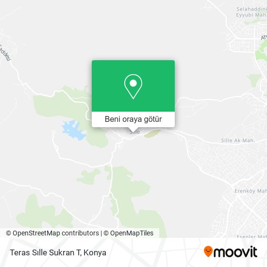 Teras Sılle Sukran T harita