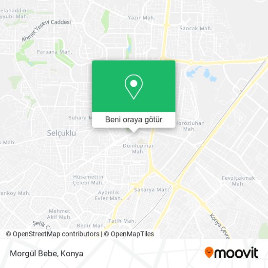 Morgül Bebe harita