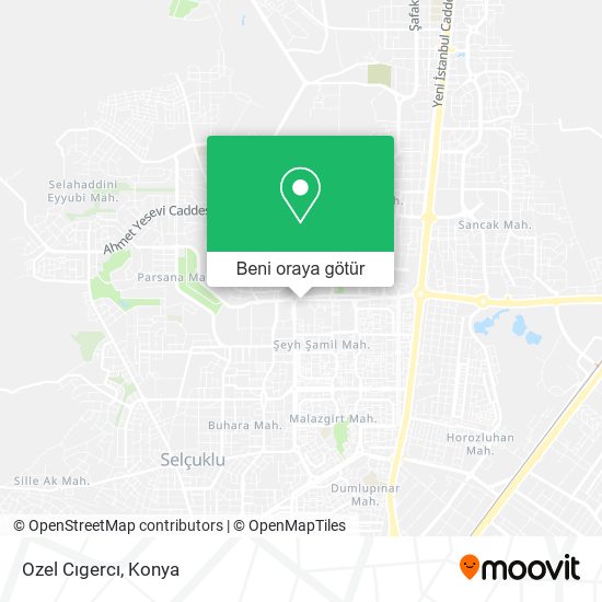 Ozel Cıgercı harita