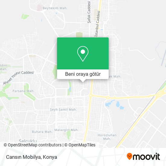 Cansın Mobilya harita