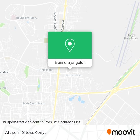 Ataşehir Sitesi harita