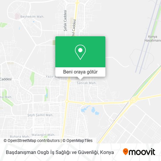 Başdanışman Osgb İş Sağlığı ve Güvenliği harita