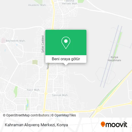 Kahraman Alışverış Merkezi harita
